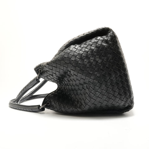 BOTTEGAVENETA INTRECCIATO Tragetasche schwarz WS29036