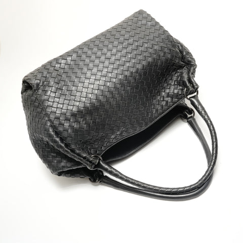 BOTTEGAVENETA INTRECCIATO Tragetasche schwarz WS29036