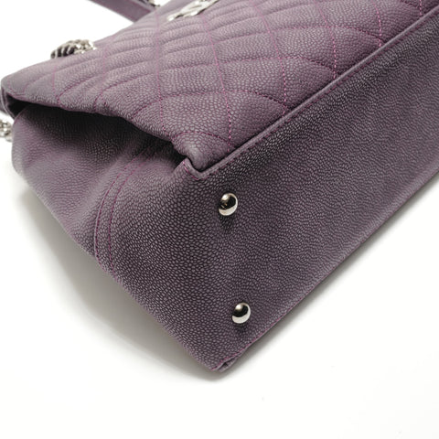 CHANEL Artikel Nr. 17, 2011-2012 Caviar Skin Chain Umhängetasche lila WS29037