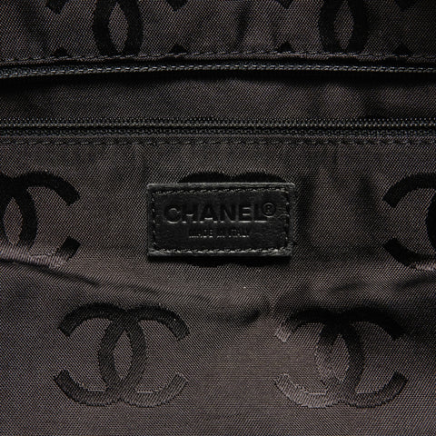 CHANEL Series 6, 1996-1997 Wild Stitch Tote Handbag black WS29040