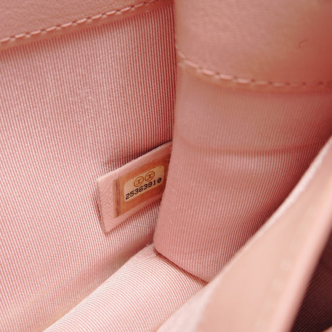 CHANEL Artikel-Nr. 25 Half COCO Mark Lederketten-Umhängetasche rosa WS29041