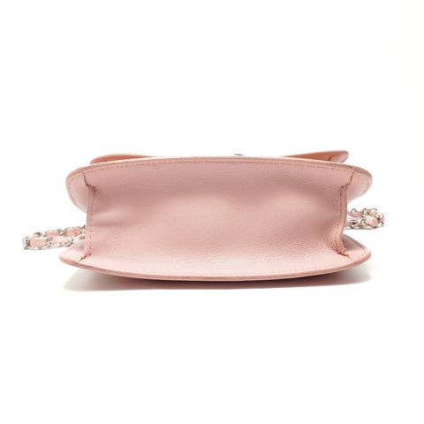 CHANEL Artikel-Nr. 25 Half COCO Mark Lederketten-Umhängetasche rosa WS29041