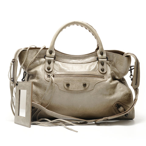 BALENCIAGA Le City Handbag gray WS29043