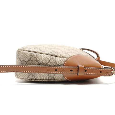 GUCCI GG Emblem Supreme Kleine Umhängetasche beige WS29045