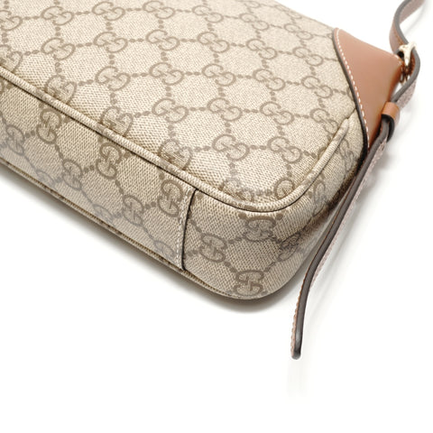 GUCCI GG Emblem Supreme Kleine Umhängetasche beige WS29045