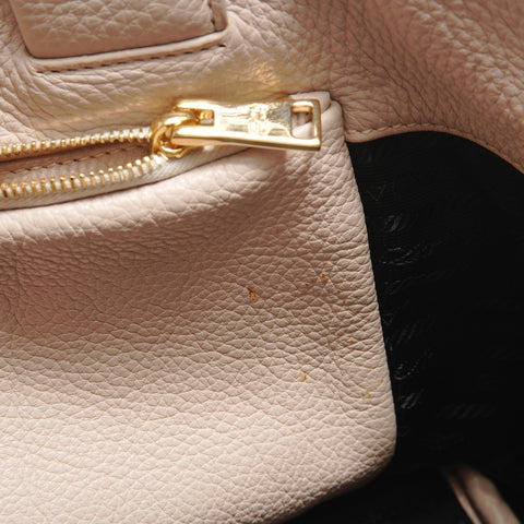 PRADA Vitello Daino Mini Tote Handtasche beige WS29046