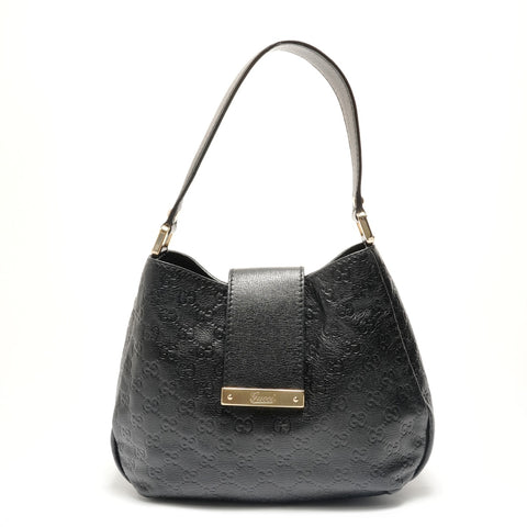 GUCCI Guccisima Shoulder Bag black WS29048