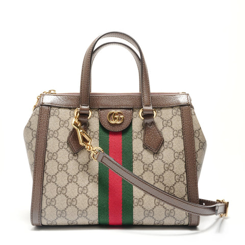 GUCCI Ophidia GG 2WAY Shoulder Bag Brown WS29050