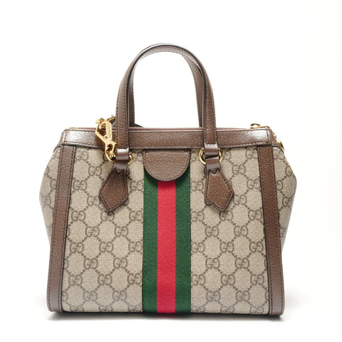 GUCCI Ophidia GG 2WAY Shoulder Bag Brown WS29050