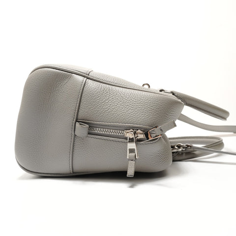 LOEWE Amazona 28 2WAY 皮革手提包 灰色 WS29051