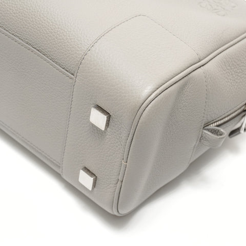 LOEWE Amazona 28 2WAY 皮革手提包 灰色 WS29051