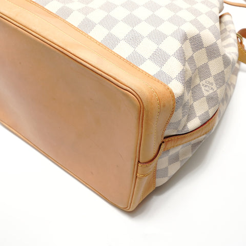 LOUIS VUITTON Noé Damier Azur N42222 Shoulder Bag white WS29056