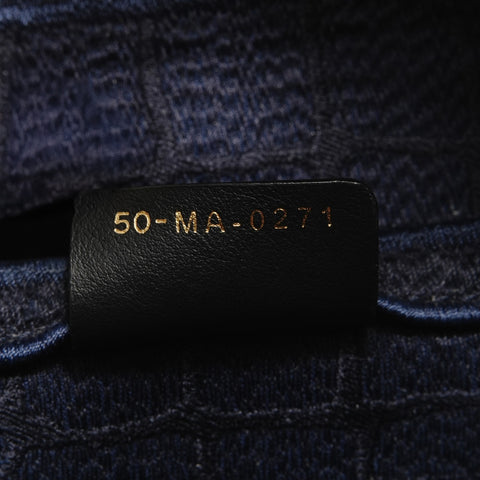 Christian Dior 马鞍包 一根腰带丝绒单肩包 海军蓝 WS29058