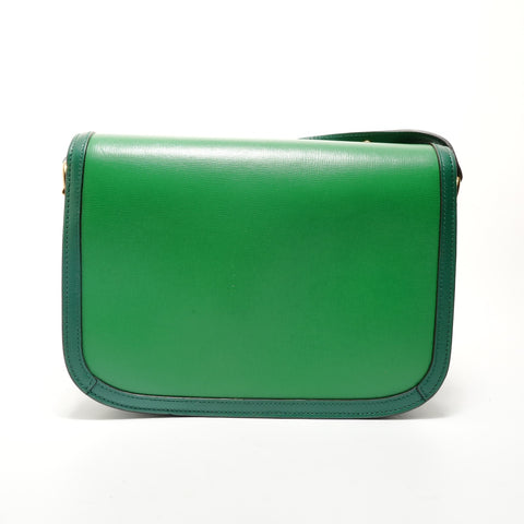 GUCCI Horsebit 1955 Medium Shoulder Bag green WS29064