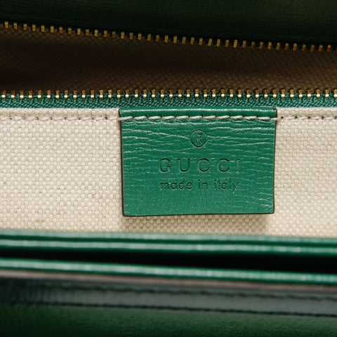 GUCCI Horsebit 1955 Medium Shoulder Bag green WS29064