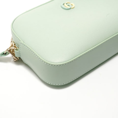 GUCCI Super Mini Marmont GG Shoulder Bag green WS29070