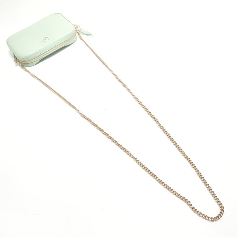GUCCI Super Mini Marmont GG Shoulder Bag green WS29070