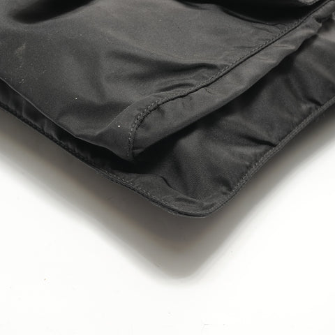 PRADA Triangle logo Shoulder Bag black WS29073