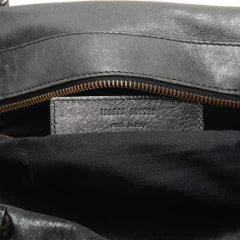 BALENCIAGA The Twiggy 2-Way Leather Handbag black WS29078