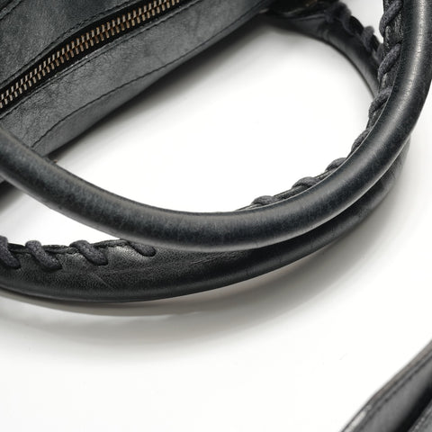 BALENCIAGA The Twiggy 2-Way Leather Handbag black WS29078