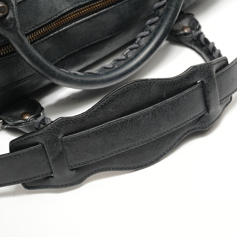 BALENCIAGA The Twiggy 2-Way Leather Handbag black WS29078