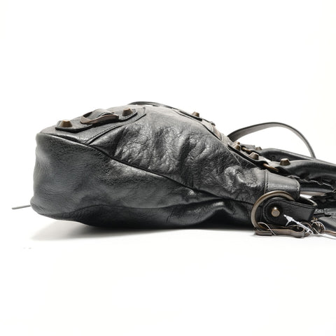 BALENCIAGA The Town 2WAY Leather Bag 240579 Handbag black WS29079