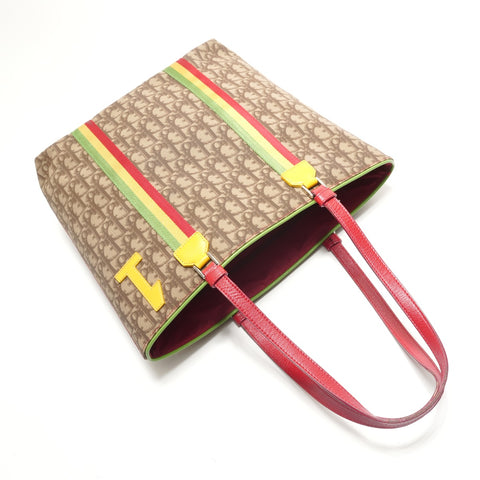 Christian Dior Rasta Trotter Tote Bag Brown WS29083