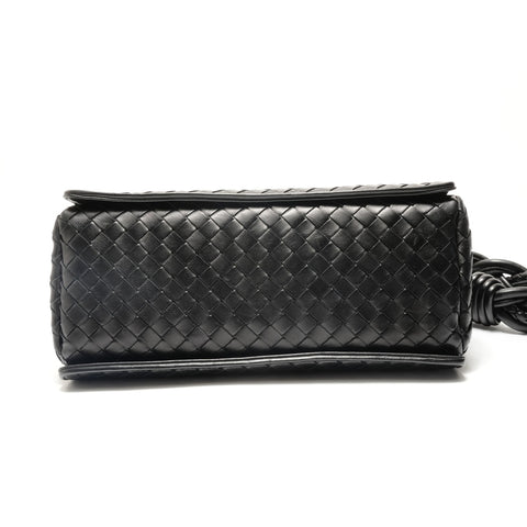 BOTTEGAVENETA INTRECCIATO Shoulder Bag black WS29084