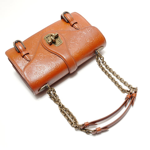 BOTTEGAVENETA City Knot 50th Anniversary BRW Butterfly Shoulder Bag Brown WS29085