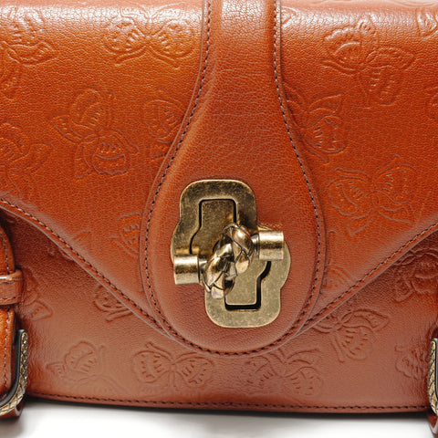 BOTTEGAVENETA City Knot 50th Anniversary BRW Butterfly Shoulder Bag Brown WS29085