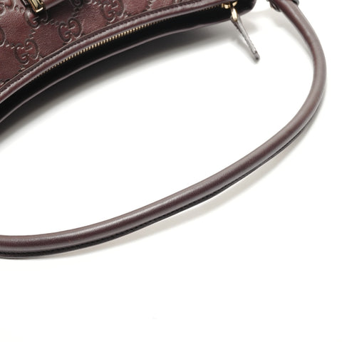 GUCCI GG canvas Abbey Shoulder Bag Brown WS29086