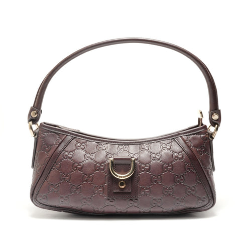 GUCCI GG canvas Abbey Shoulder Bag Brown WS29086