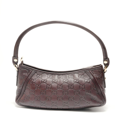 GUCCI GG canvas Abbey Shoulder Bag Brown WS29086