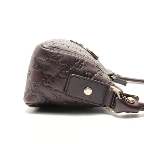 GUCCI GG canvas Abbey Shoulder Bag Brown WS29086