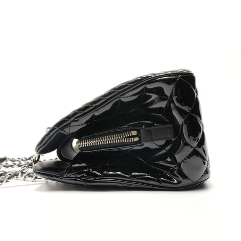 CHANEL Item #22: Cocoboy Patent Leather Shoulder Bag black WS29089