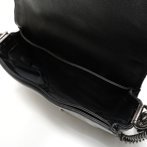 CHANEL Item No. 18: Boy Chanel Chain Shoulder Shoulder Bag black WS29090