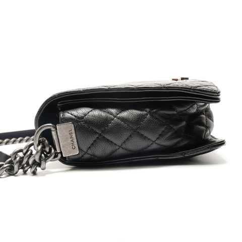 CHANEL Item No. 18: Boy Chanel Chain Shoulder Shoulder Bag black WS29090