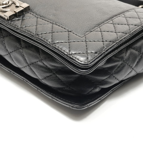 CHANEL Item No. 18: Boy Chanel Chain Shoulder Shoulder Bag black WS29090