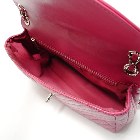 CHANEL 26 series Lambskin V-stitch Chain Shoulder Shoulder Bag pink WS29091