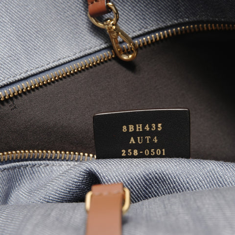 FENDI Denim Effect FF Jacquard Tote Bag gray WS29093