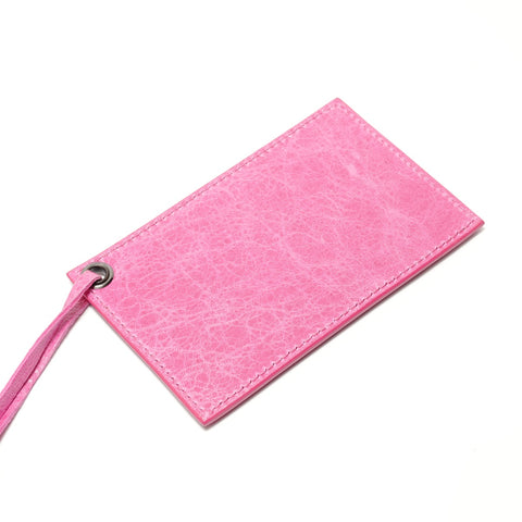 BALENCIAGA The Day Leather Shoulder Bag pink WS29094