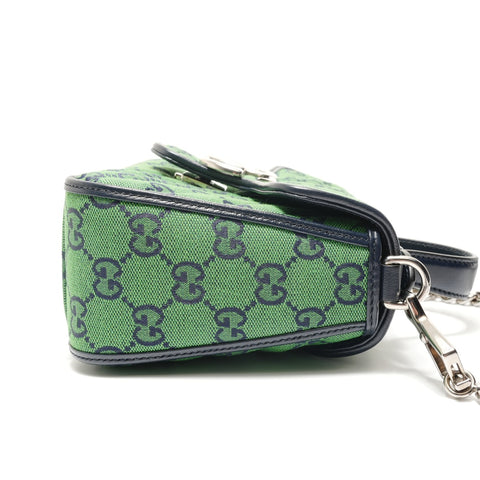 GUCCI GG Marmont 2WAY Shoulder Shoulder Bag green WS29096