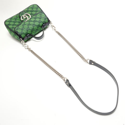 GUCCI GG Marmont 2WAY Shoulder Shoulder Bag green WS29096