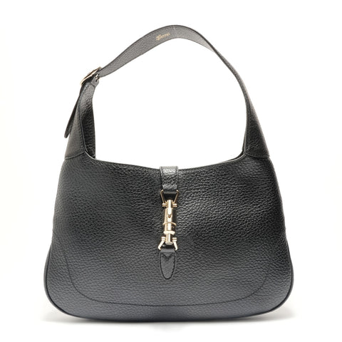 GUCCI Jacky one belt Shoulder Bag black WS29097