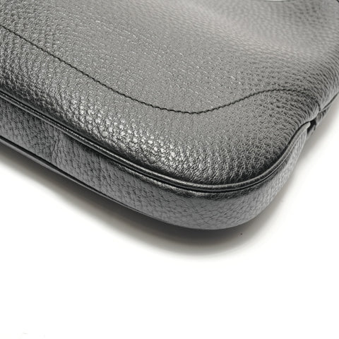 GUCCI Jacky one belt Shoulder Bag black WS29097