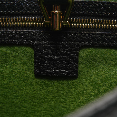 GUCCI Jacky one belt Shoulder Bag black WS29097