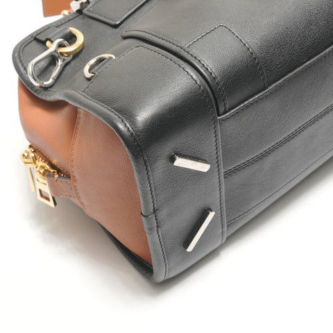 LOEWE Amazona 28 Multiplication 2-way Shoulder Bag black WS29098
