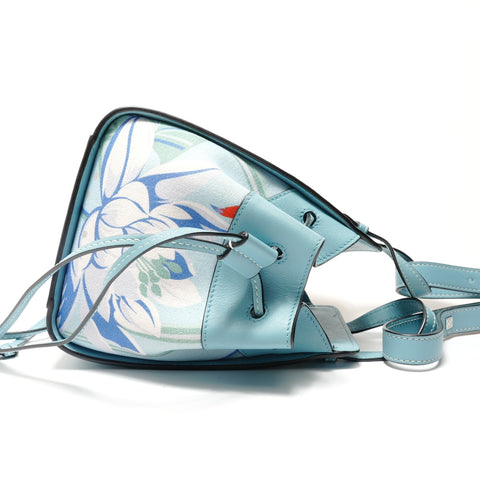 LOEWE Hammock Paula's Ibiza Collection Shoulder Bag blue WS29099