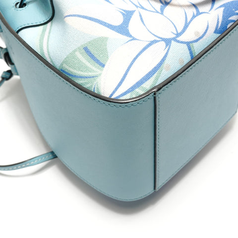 LOEWE Hammock Paula's Ibiza Collection Shoulder Bag blue WS29099