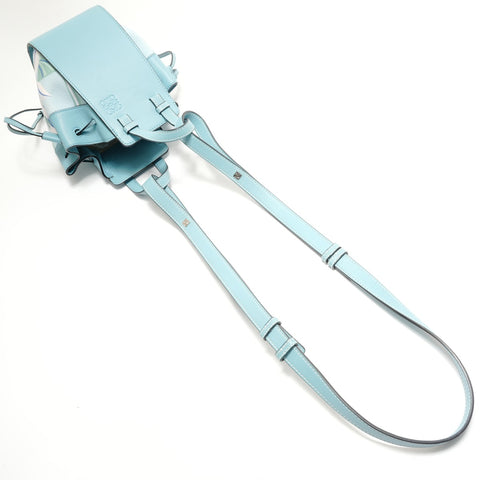 LOEWE Hammock Paula's Ibiza Collection Shoulder Bag blue WS29099